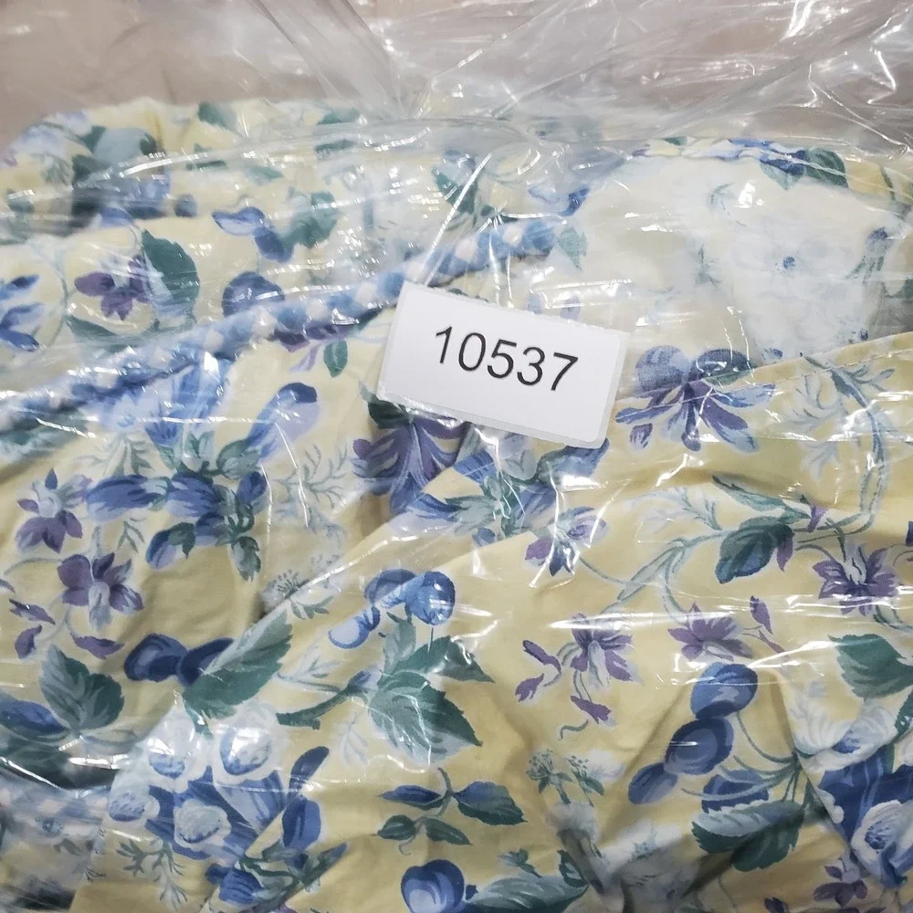 Sheridan Comforter Bed Skirt Set Queen Yellow Blue Floral Cotton Classic Cottage